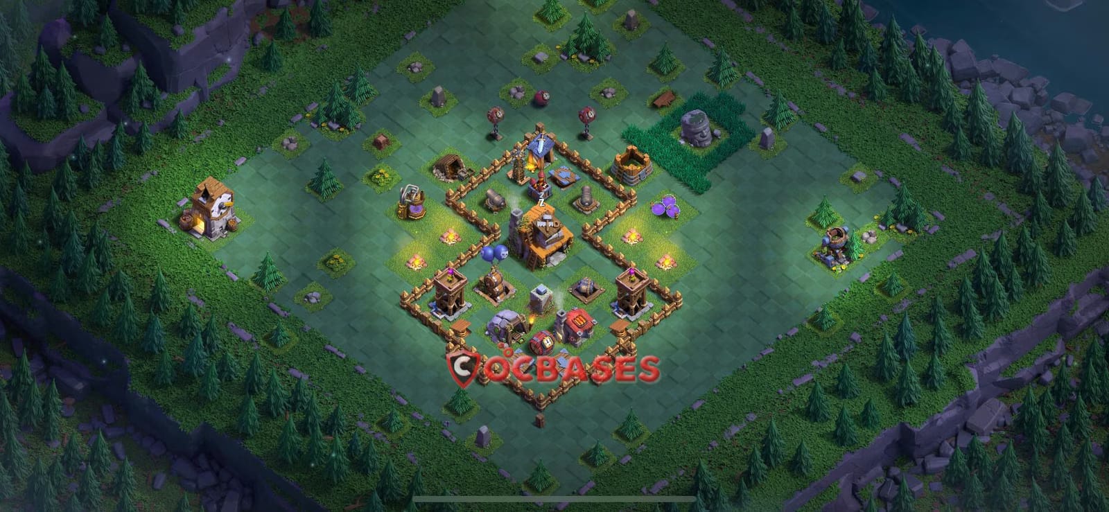BH4 Anti 3 star Layout 16 - anti 3 stars, anti baby dragon base layout with copy link for Clash of Clans 2026