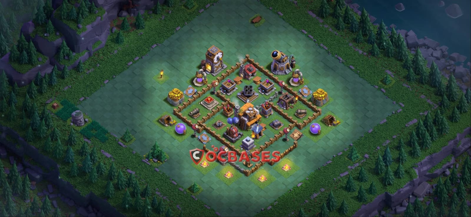 BH5 War Layout 18 -  base layout with copy link for Clash of Clans 2026