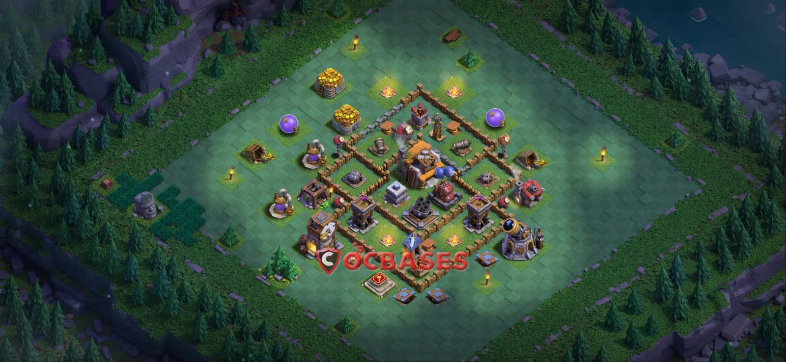 BH5 War Layout 21 -  base layout with copy link for Clash of Clans 2026