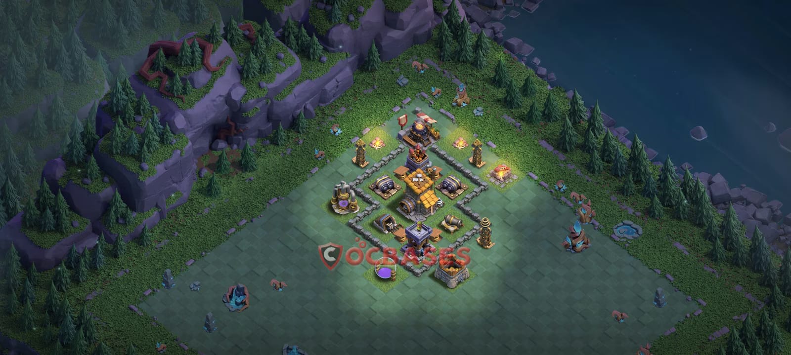 BH7 Anti air Layout 8 - #anti air base layout with copy link for Clash of Clans 2026