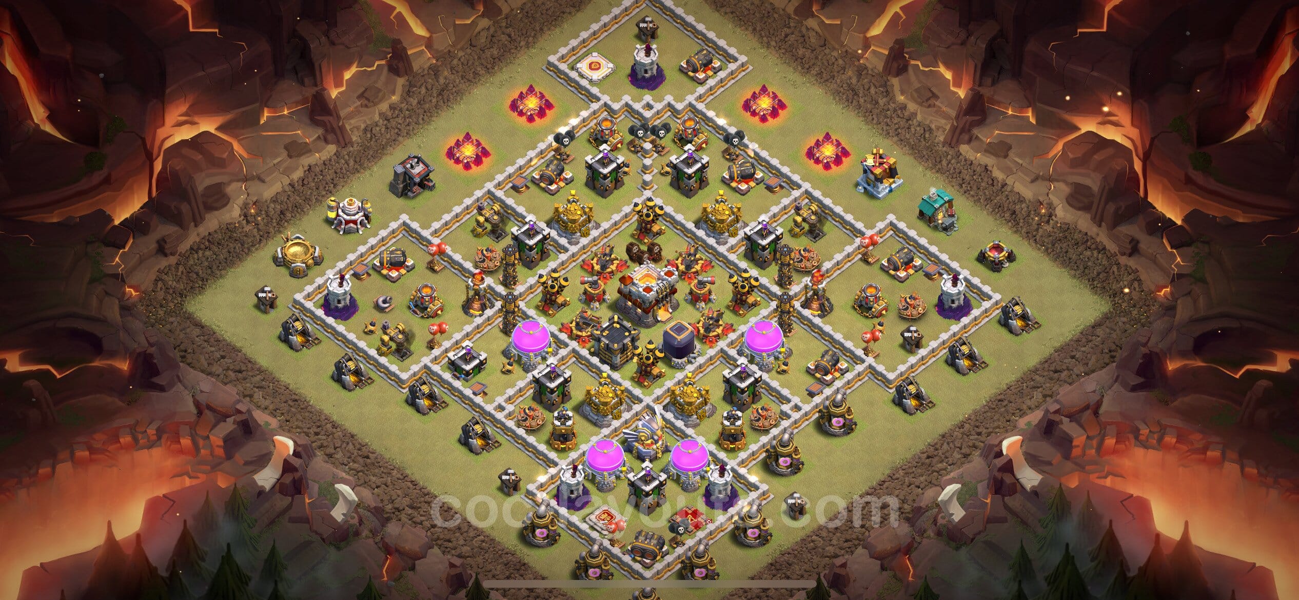 TH11 Farming Layout 11 -  base layout with copy link for Clash of Clans 2026