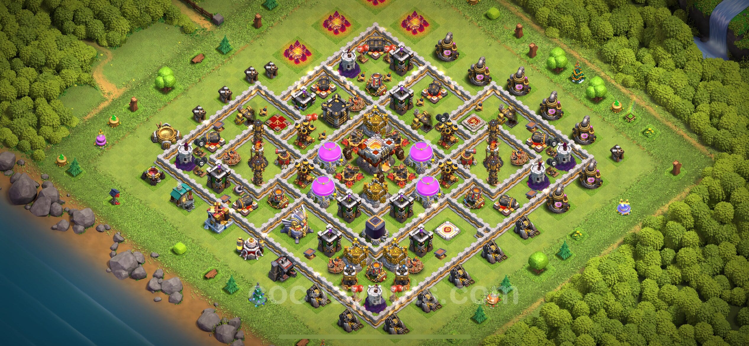 TH11 Fun Layout 26 -  base layout with copy link for Clash of Clans 2026