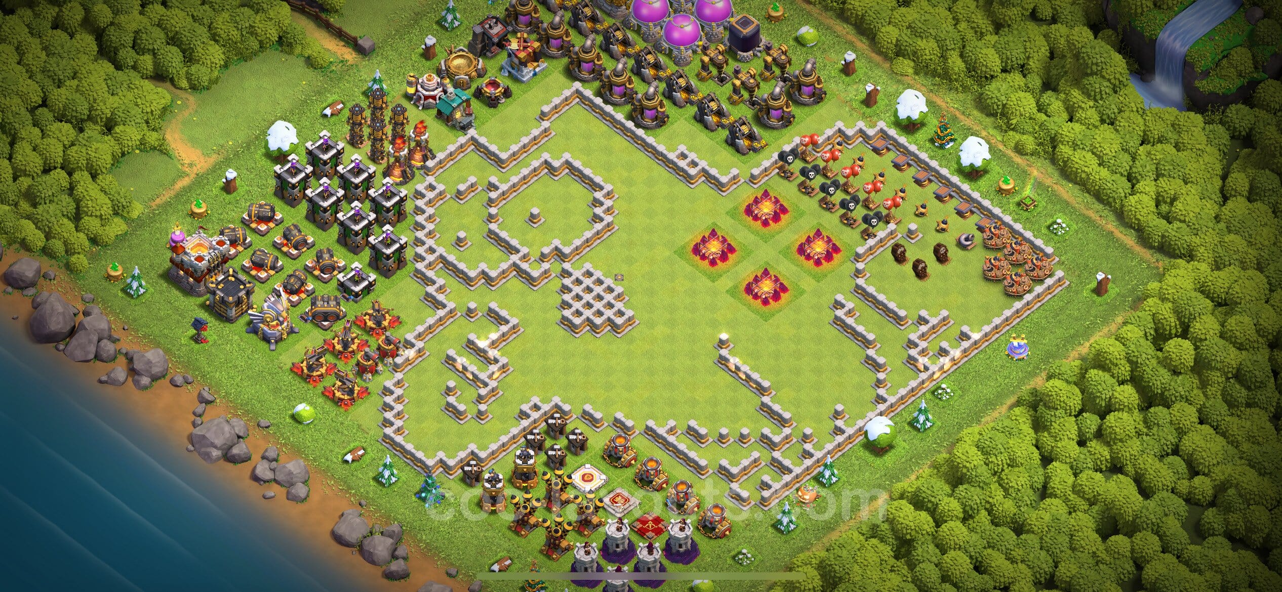 TH11 Trophy Layout 17 -  base layout with copy link