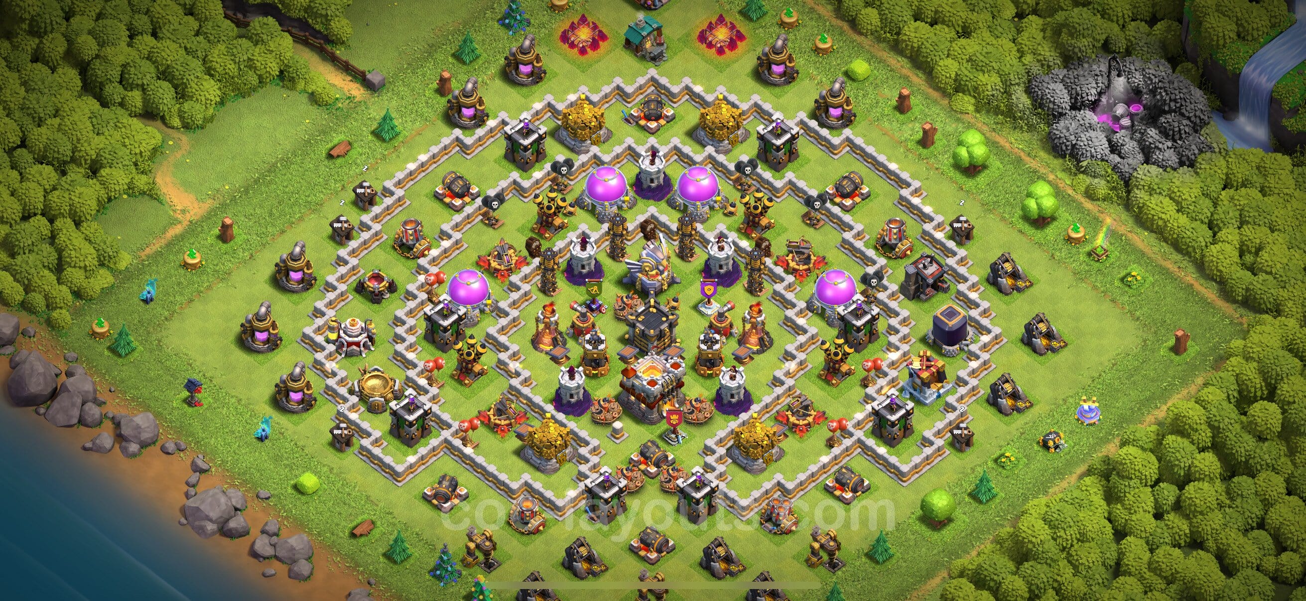TH11 Trophy Layout 19 -  base layout with copy link