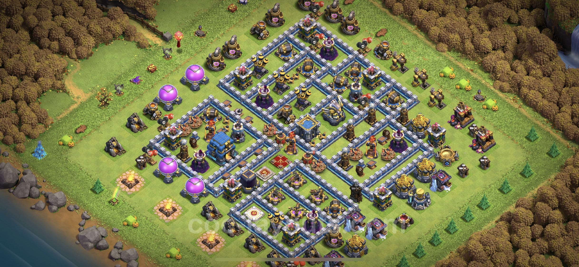 TH12 Farming Layout 20 -  base layout with copy link for Clash of Clans 2026