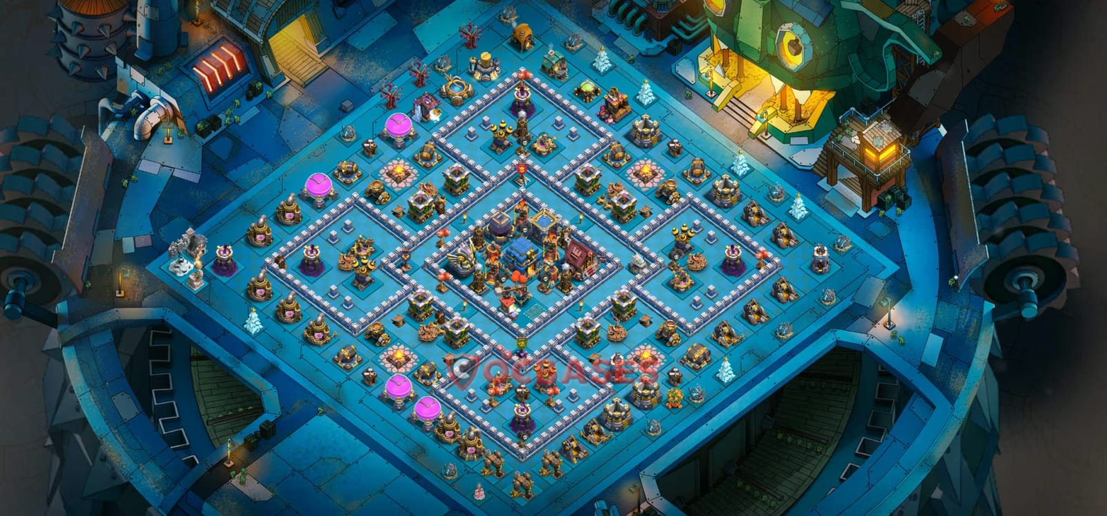 TH12 War Layout 23 -  base layout with copy link for Clash of Clans 2026