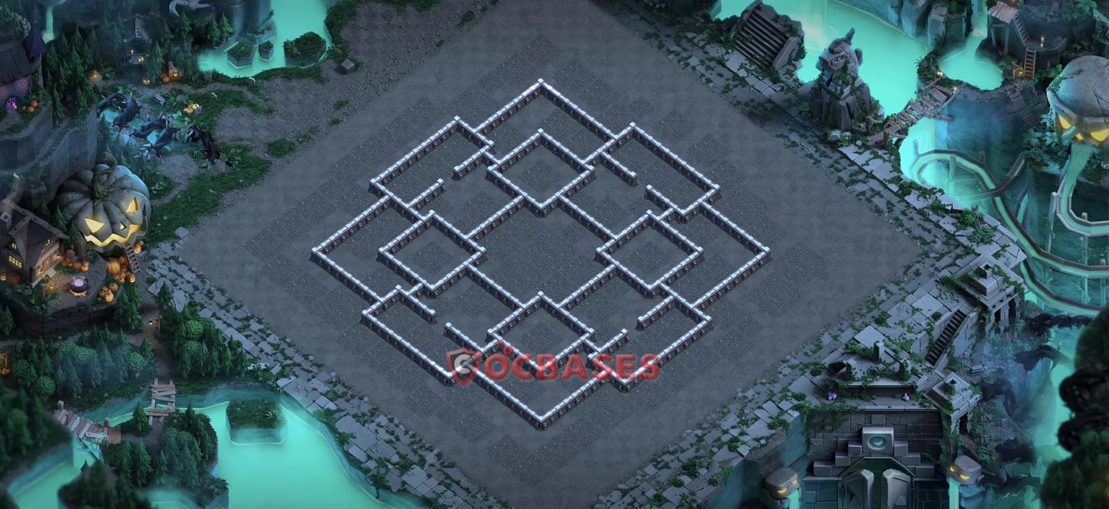 TH13 Anti air Layout 10 - anti air, anti electro dragon base layout with copy link for Clash of Clans 2026
