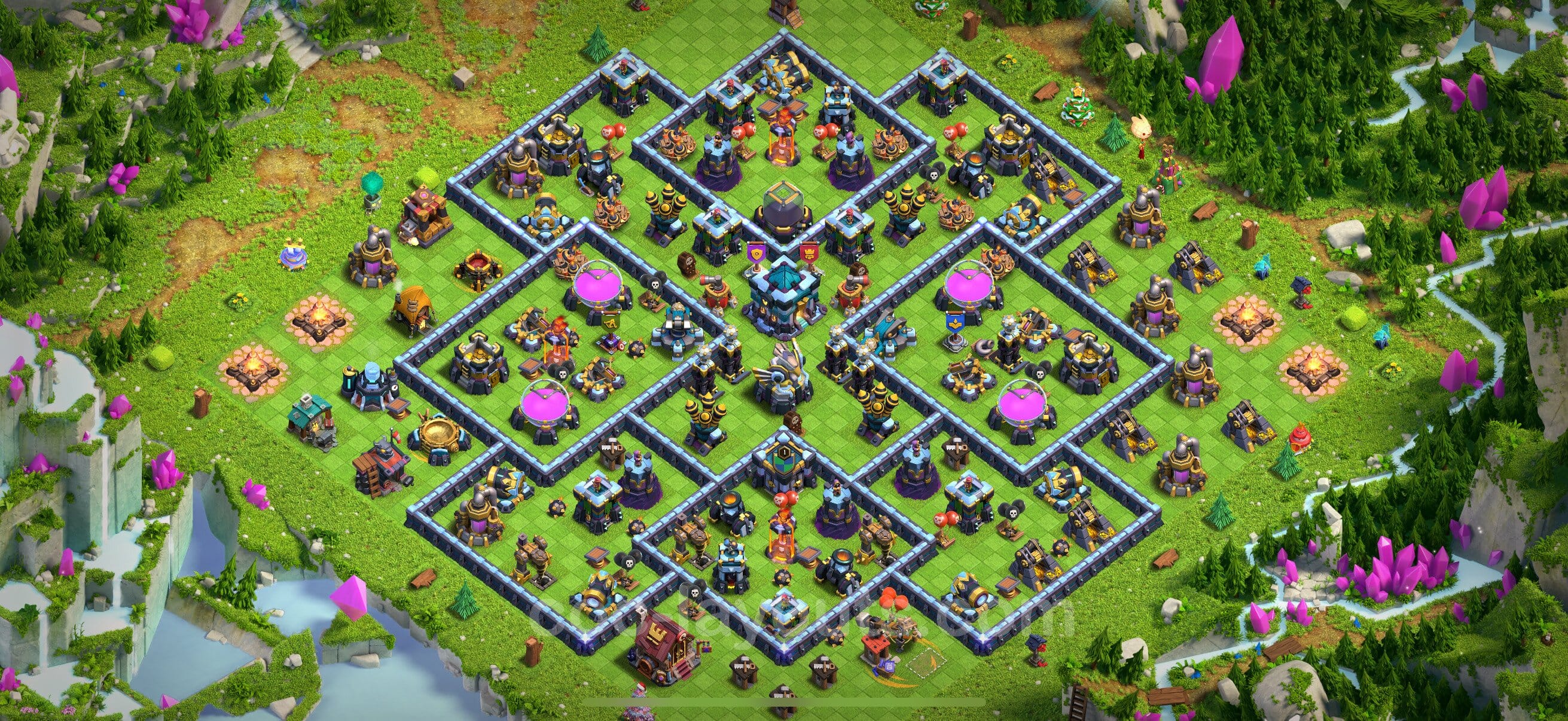 TH13 Farming Layout 12 -  base layout with copy link for Clash of Clans 2026