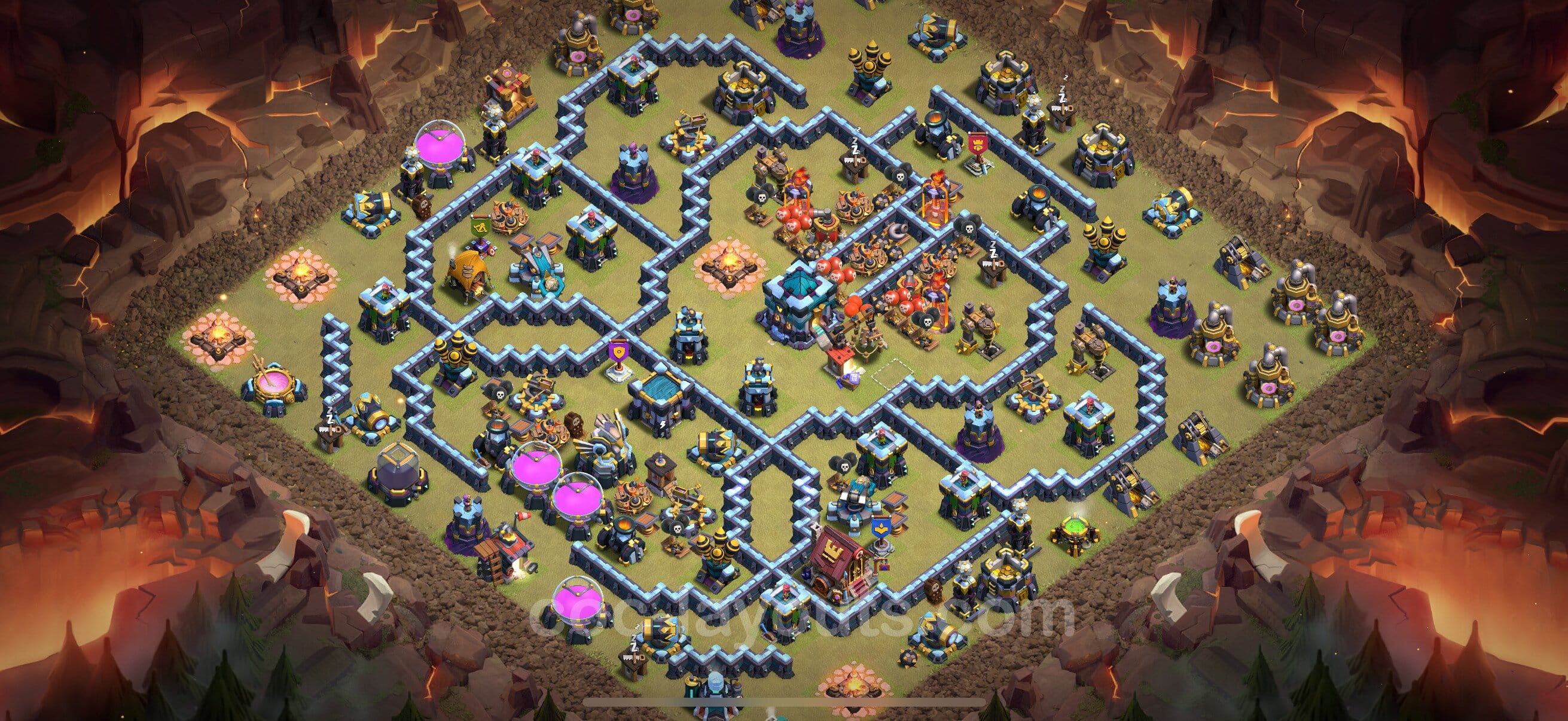 TH13 Trophy Layout 11 -  base layout with copy link