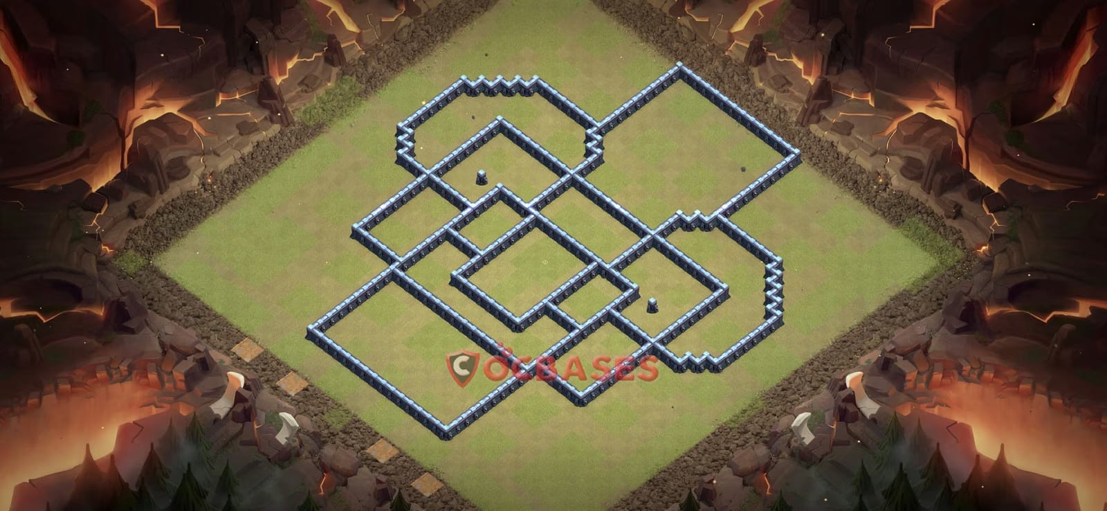 TH13 War Layout 25 -  base layout with copy link