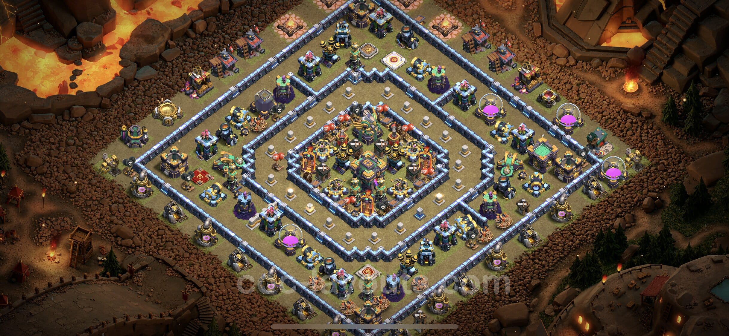 TH14 War Layout 1 -  base layout with copy link
