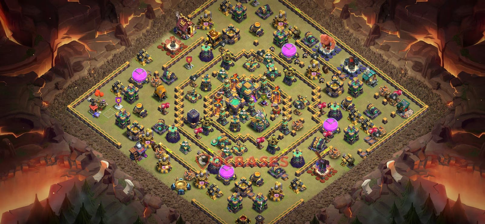 TH14 War Layout 11 -  base layout with copy link