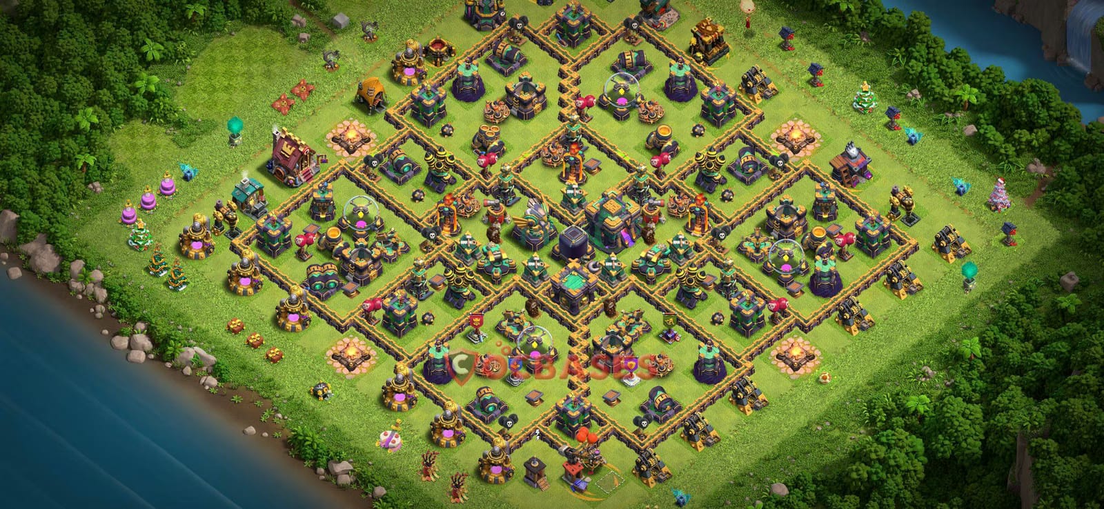 TH14 War Layout 19 -  base layout with copy link
