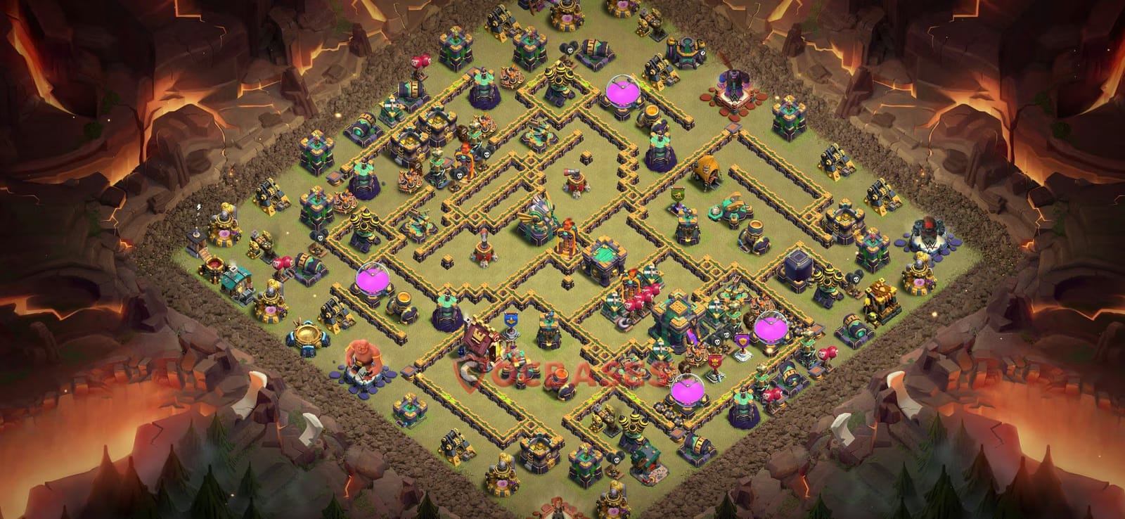 TH14 War Layout 23 -  base layout with copy link