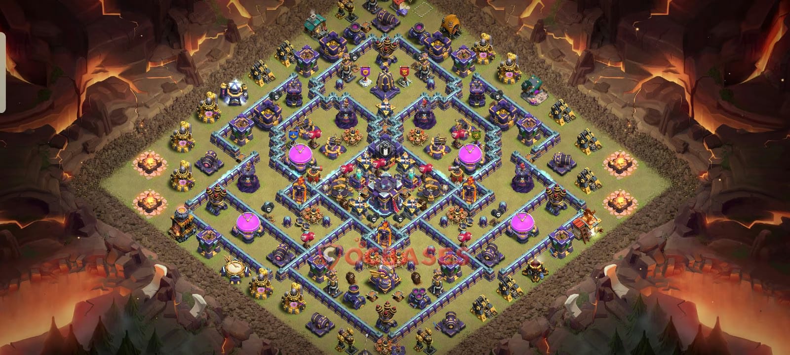 TH15 Anti 3 star Layout 13 - #anti 2 stars, #anti 3 stars base layout with copy link for Clash of Clans 2026