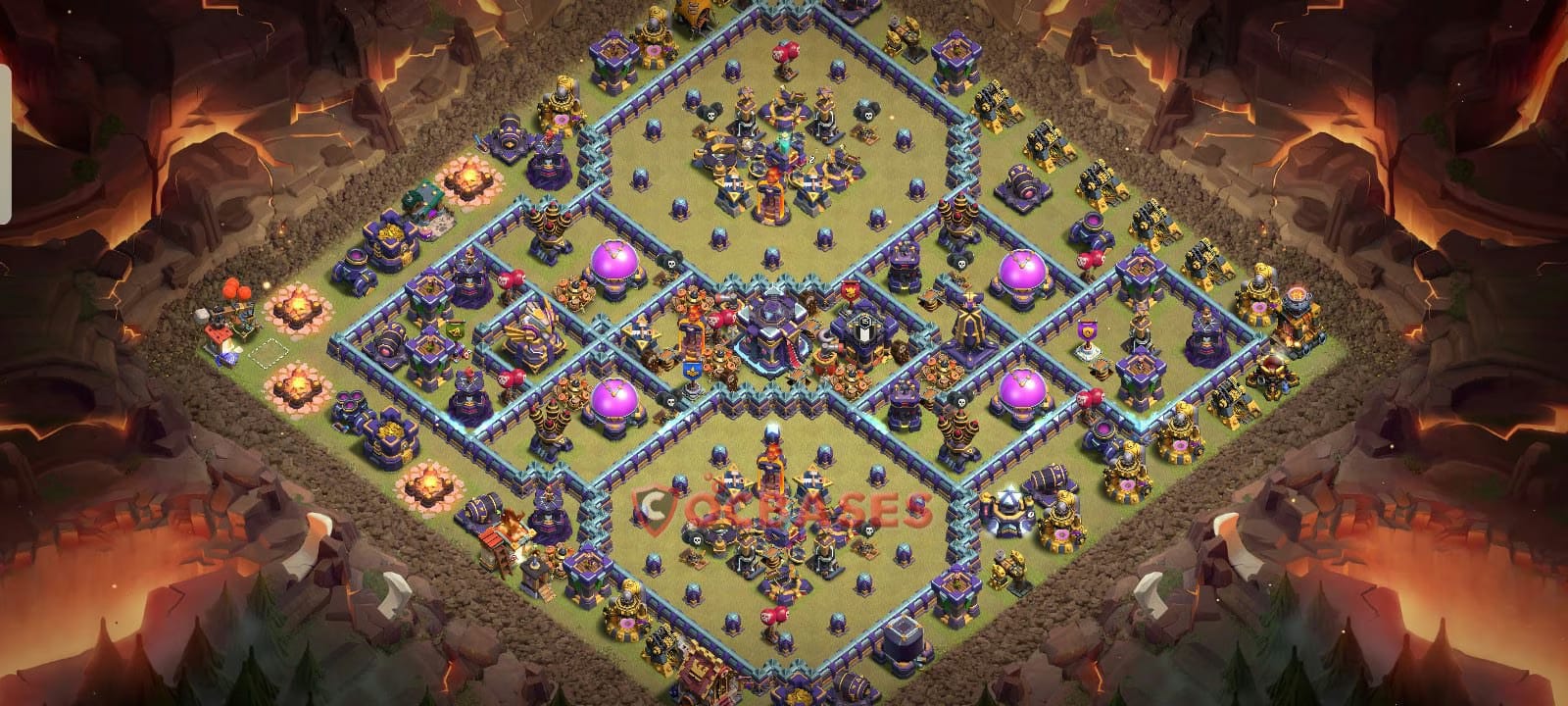 TH15 Anti 3 star Layout 15 - #anti 2 stars, #anti 3 stars base layout with copy link for Clash of Clans 2026