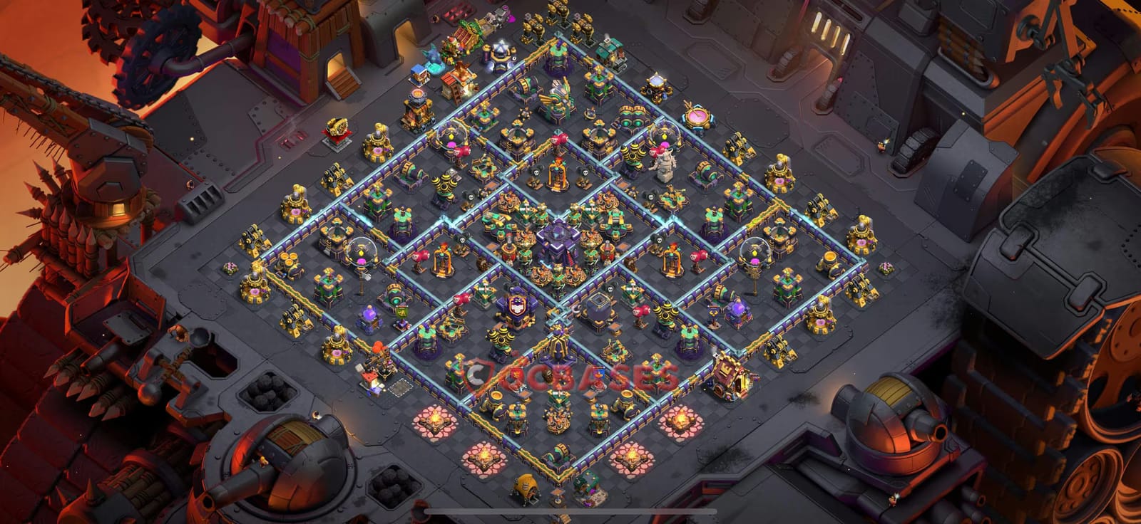 TH15 Legend league Layout 23 - anti 3 stars, anti air base layout with copy link for Clash of Clans 2026