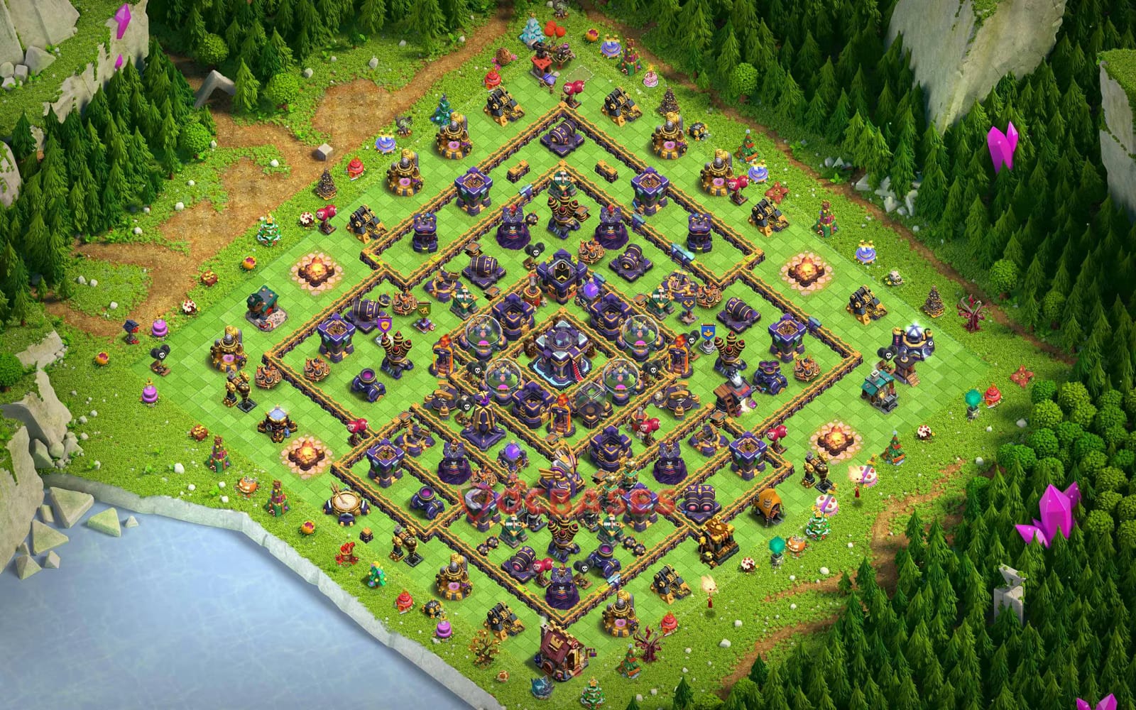 TH15 War Layout 8 -  base layout with copy link for Clash of Clans 2026