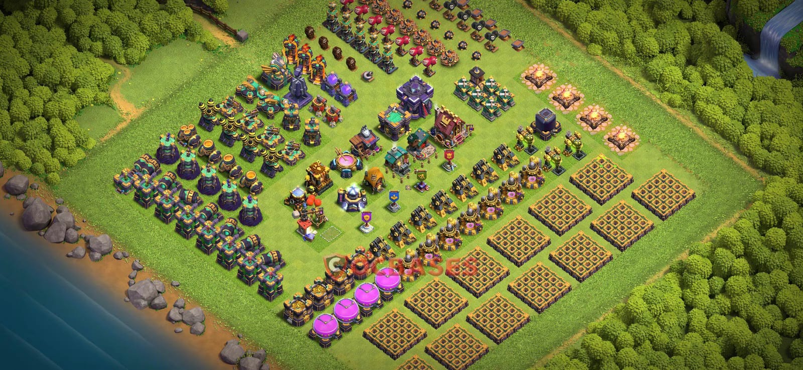 TH15 War Layout 25 -  base layout with copy link