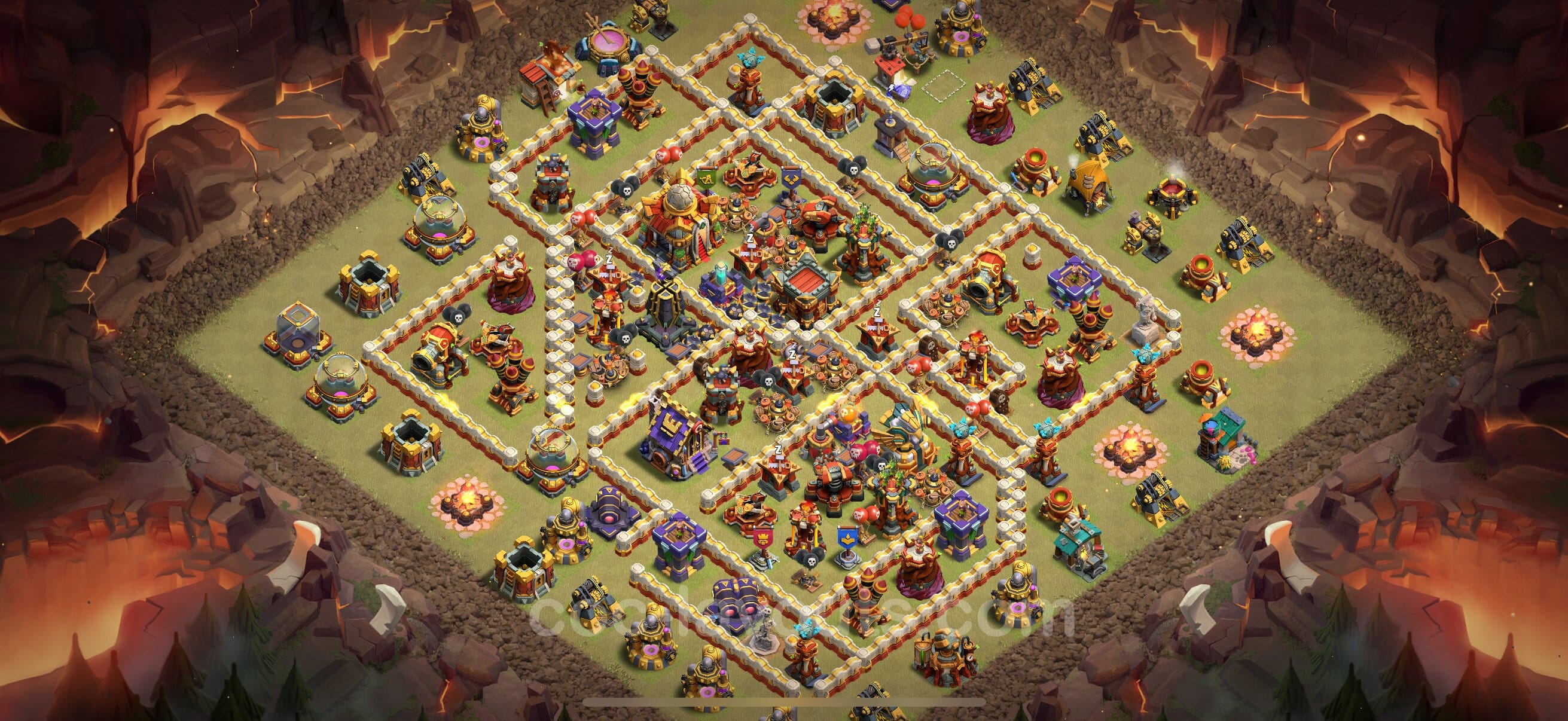 TH16 Farming Layout 11 -  base layout with copy link for Clash of Clans 2026