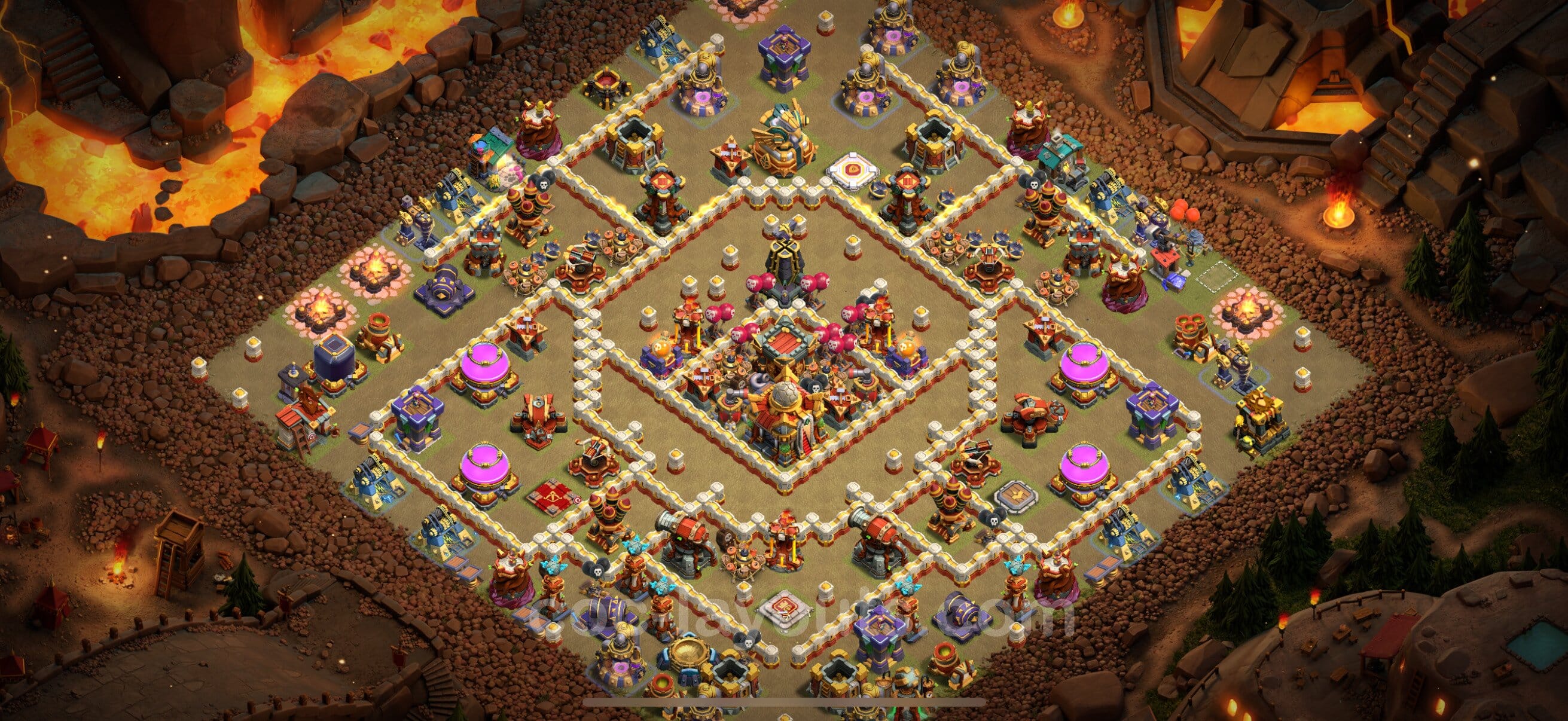 TH16 Trophy Layout 8 -  base layout with copy link