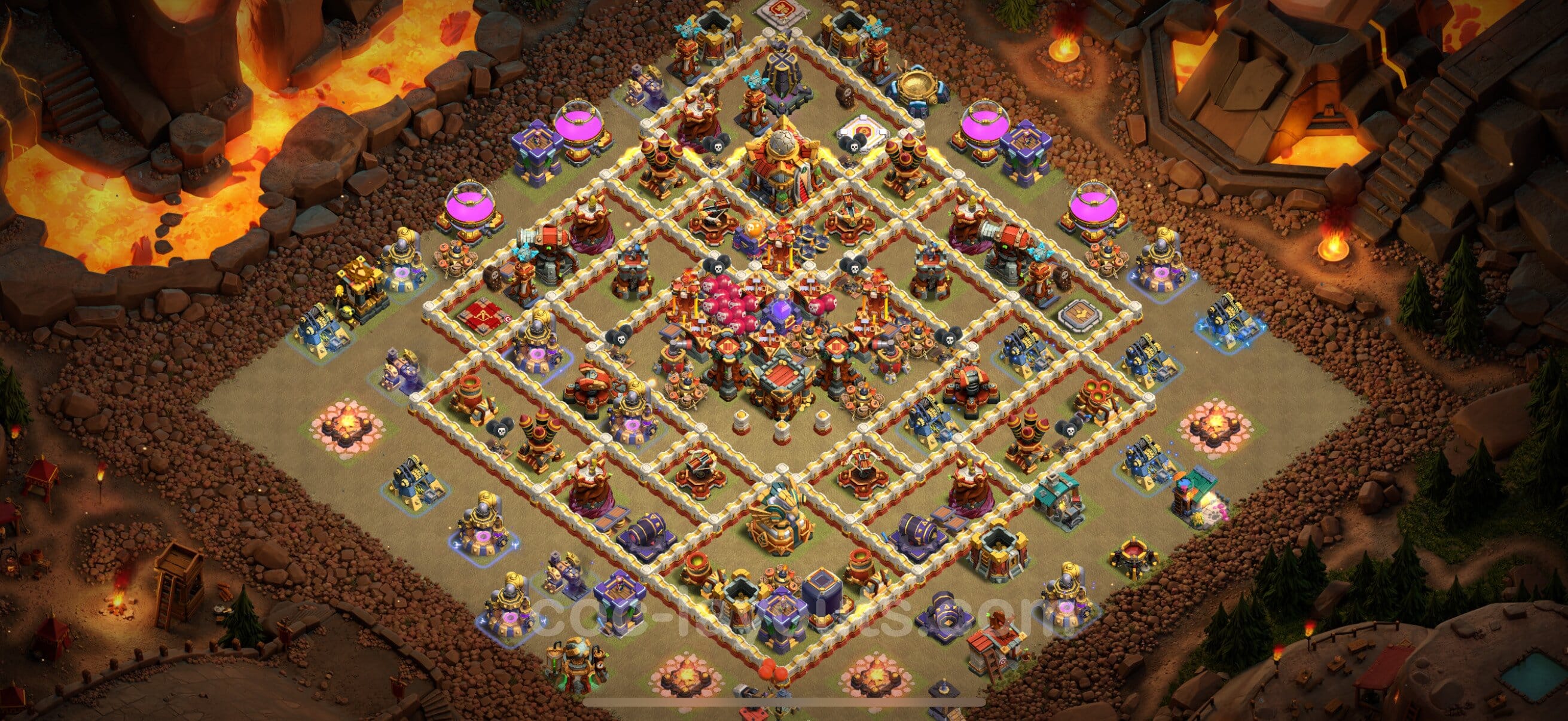 TH16 War Layout 5 -  base layout with copy link