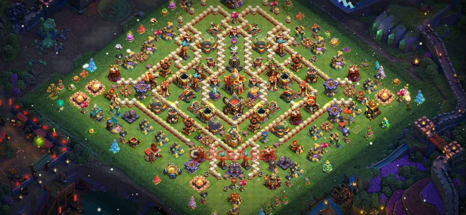 TH16 War Layout 8 -  base layout with copy link