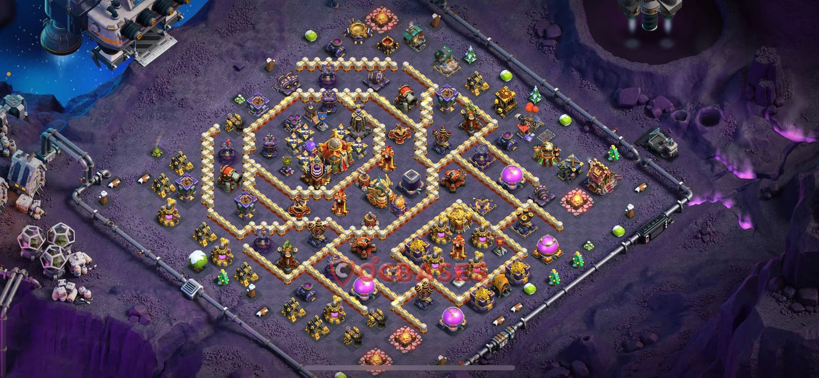 TH16 War Layout 13 -  base layout with copy link