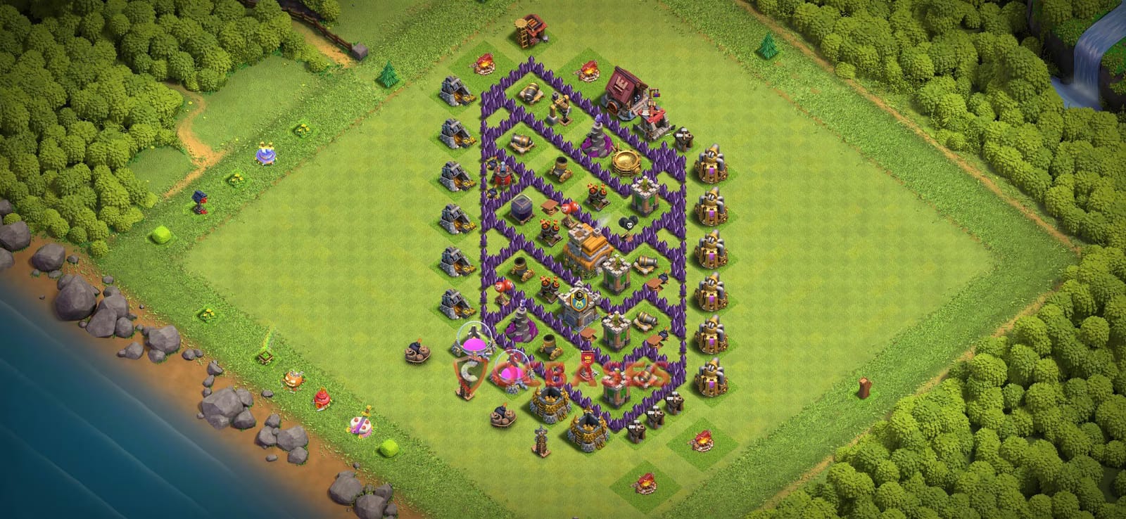 TH7 War Layout 31 -  base layout with copy link