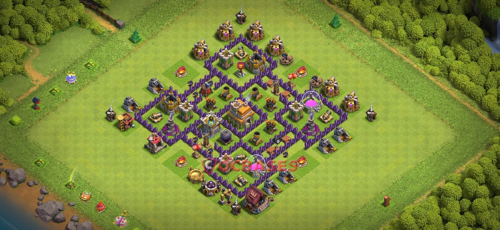 TH7 War Layout 34 -  base layout with copy link