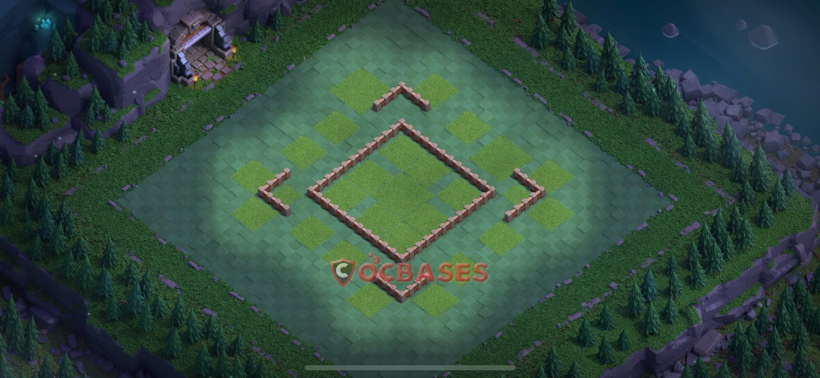 BH6 Anti 3 star Layout 4 - anti ground, anti 3 stars base layout with copy link for Clash of Clans 2026