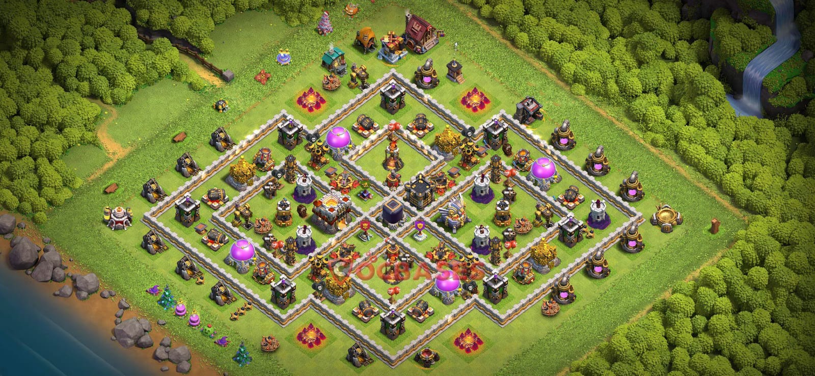 TH11 Fun Layout 29 - base layout with copy link for Clash of Clans 2026