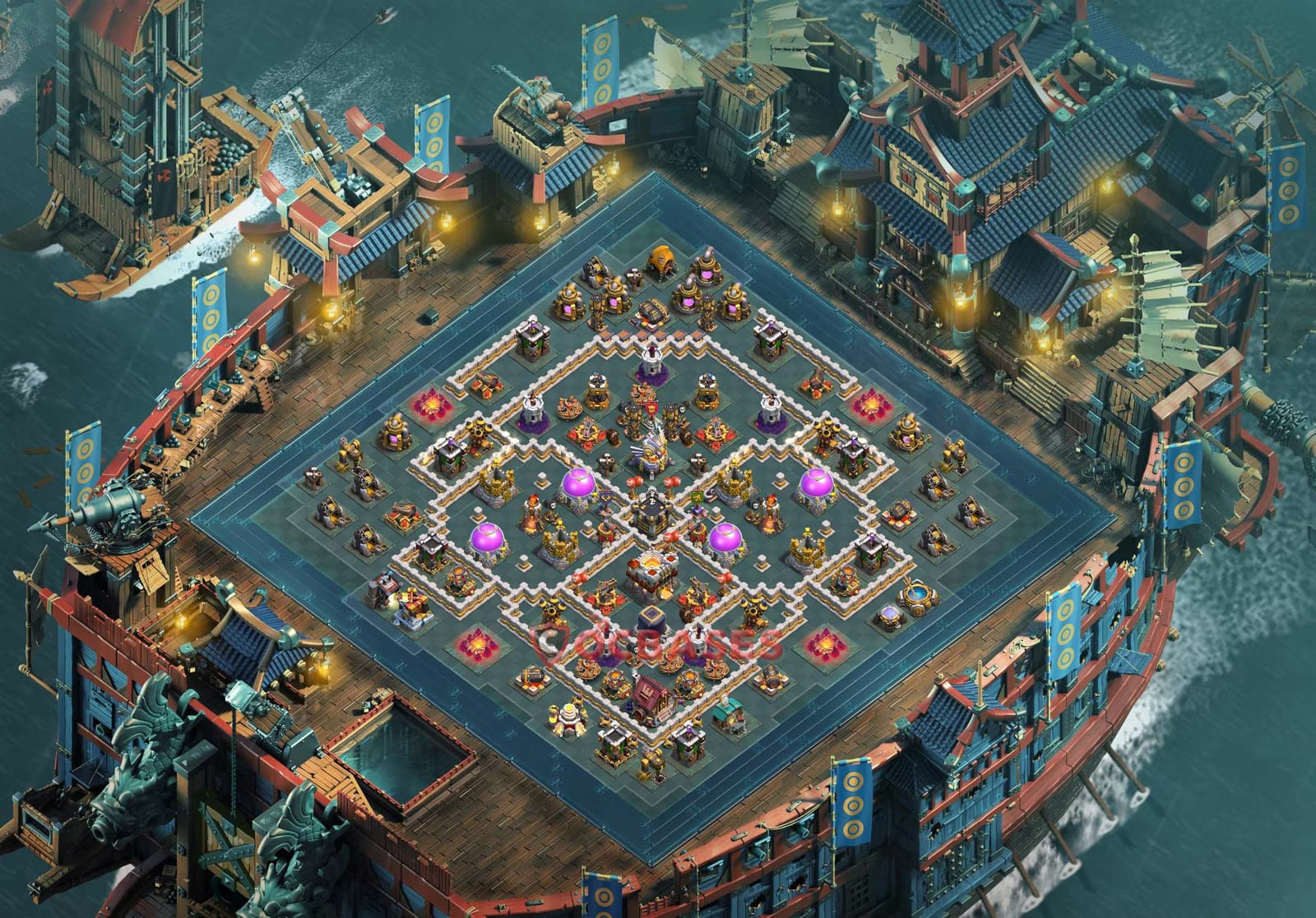 TH11 War Layout 2 - base layout with copy link for Clash of Clans 2026