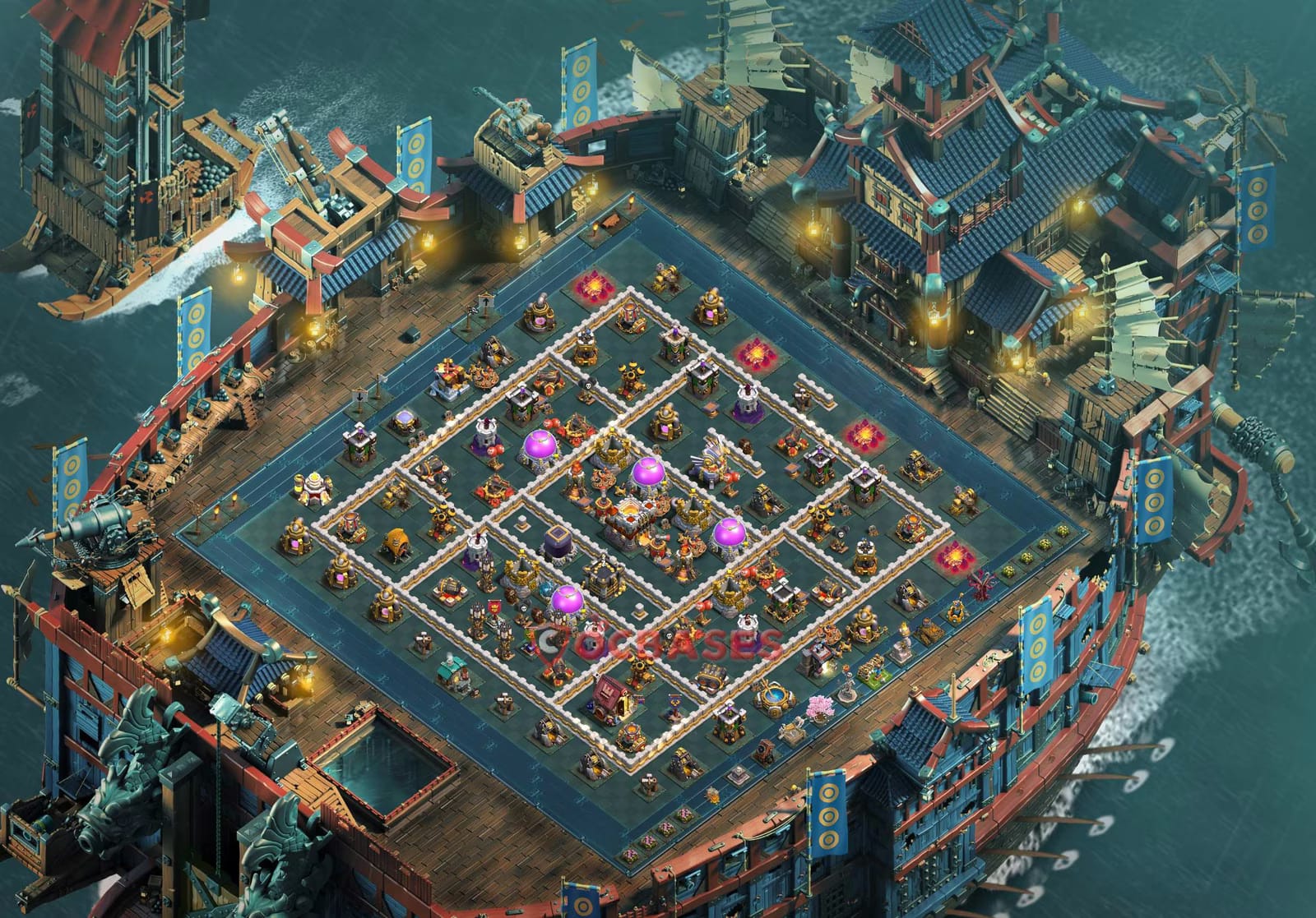 TH11 War Layout 3 - base layout with copy link for Clash of Clans 2026