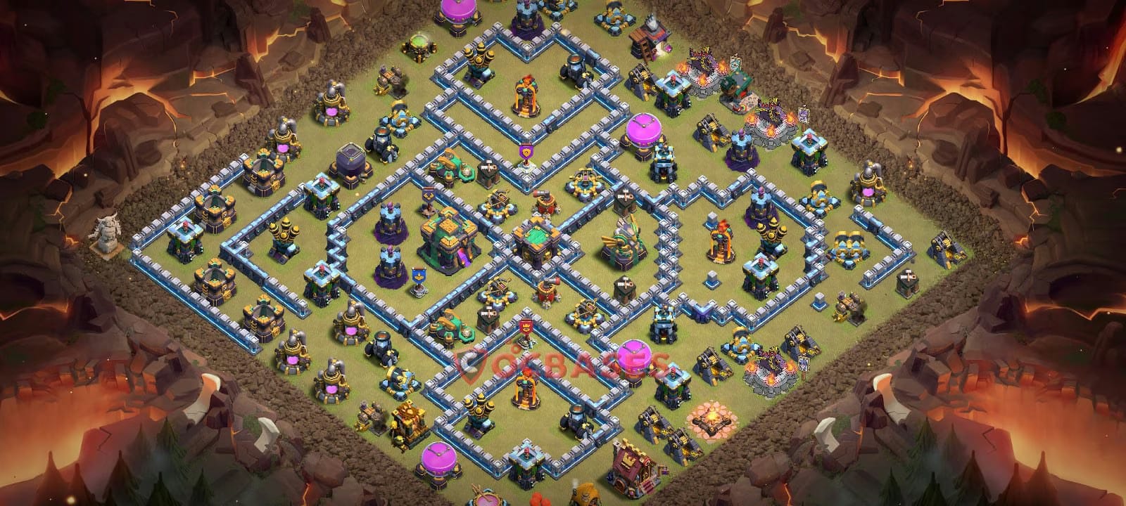 TH14 War Layout 30 - base layout with copy link