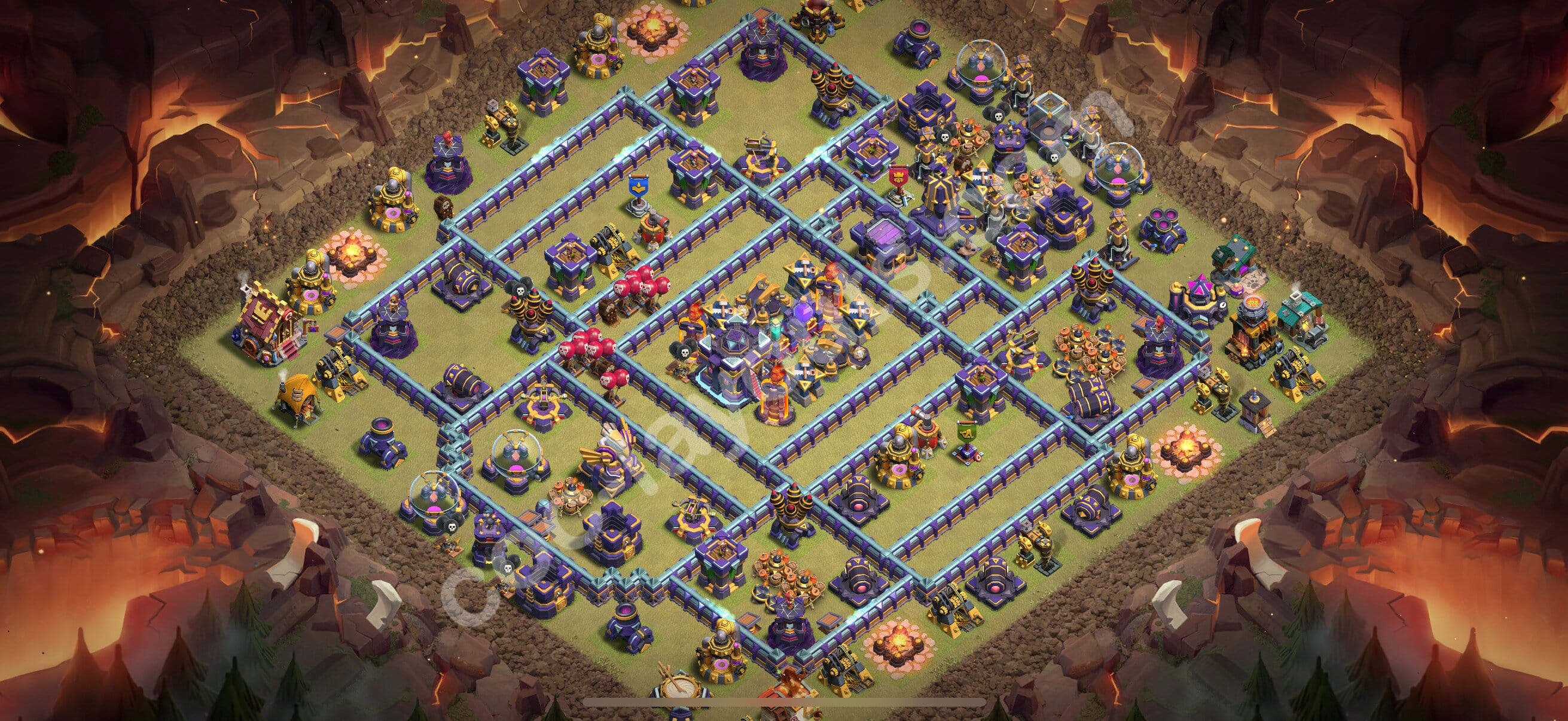 TH15 Trophy Layout 30 - base layout with copy link for Clash of Clans 2026
