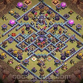 TH15 War Layout 11 - base layout with copy link for Clash of Clans 2026