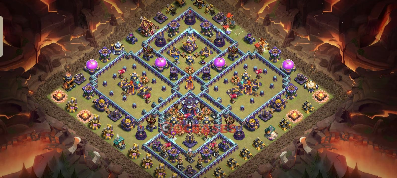 TH15 War Layout 12 - base layout with copy link for Clash of Clans 2026