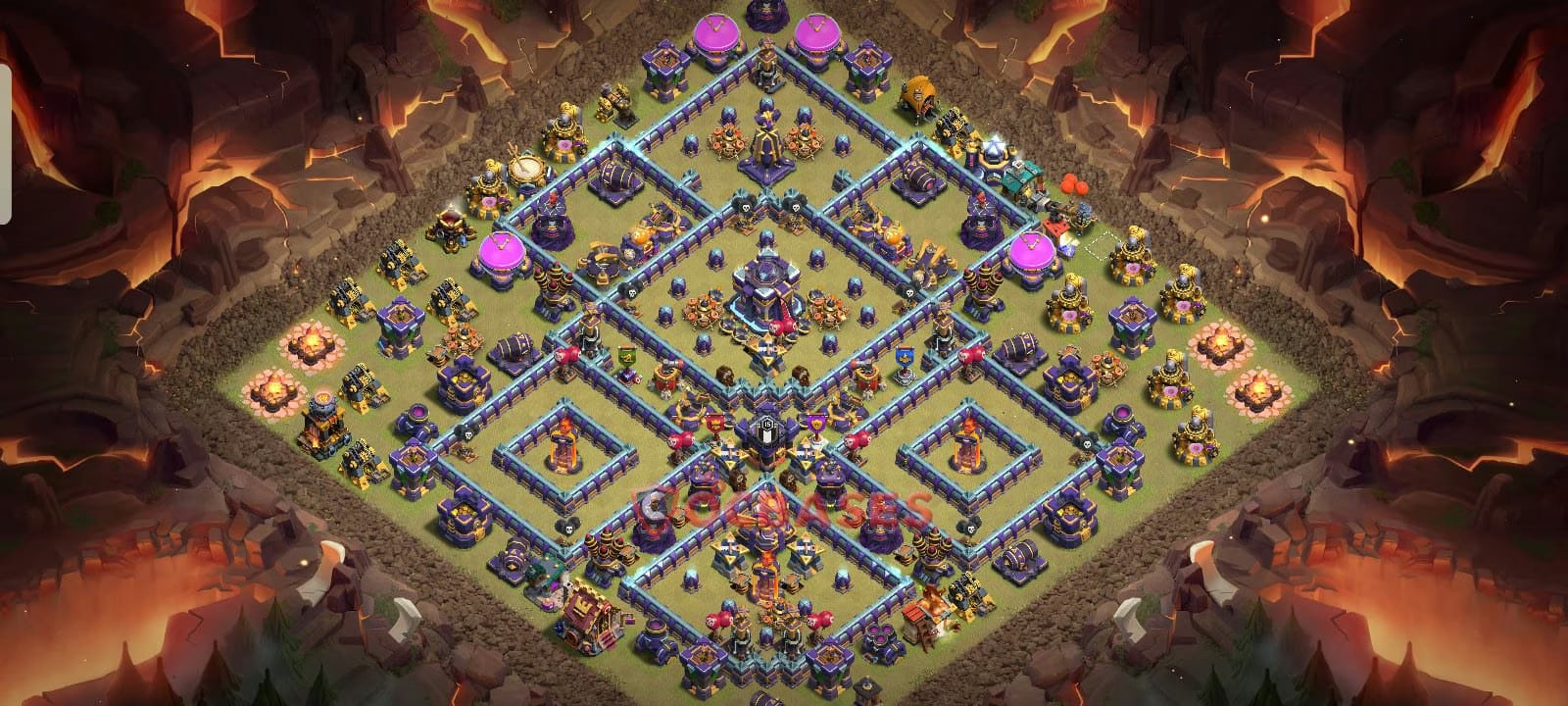TH15 War Layout 14 - base layout with copy link for Clash of Clans 2026